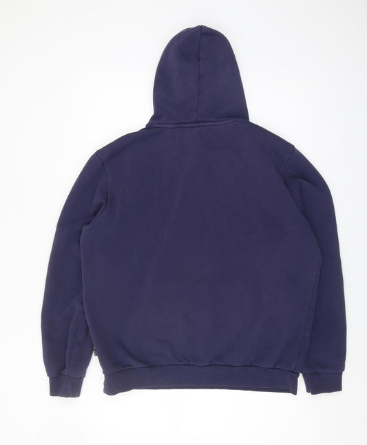 Puma Men’s Blue Pullover Hoodie Size M