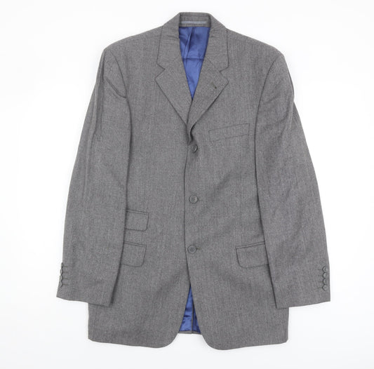 Daniel Hechter Grey Men's Blazer, Chest 38R Business Attire