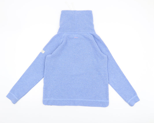 Womens UK 10 Relaxed Joules Blue Pullover Sweatshirt
