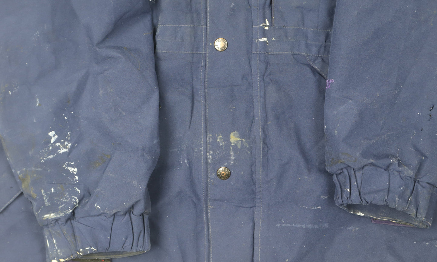 The North Face Blue Unisex XL Parka Jacket