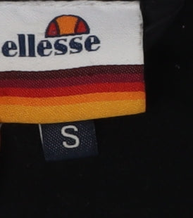 Ellesse Men's Black S Hooded Windbreaker Jacket