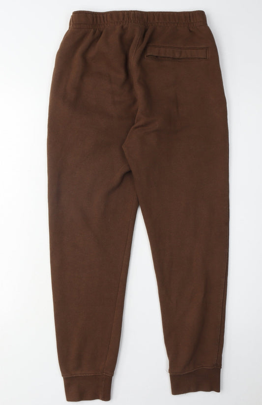 Nike Women's Brown Joggers - Size S, Sports Style