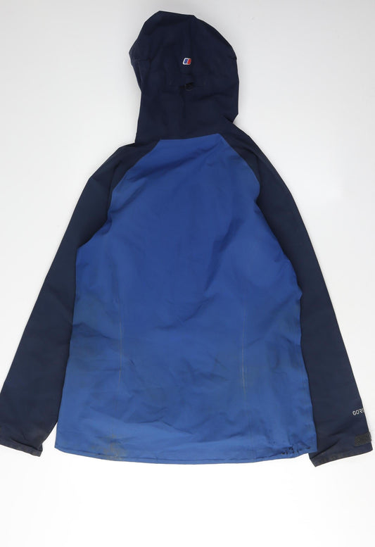 Berghaus Women's Blue Waterproof Jacket Size 14