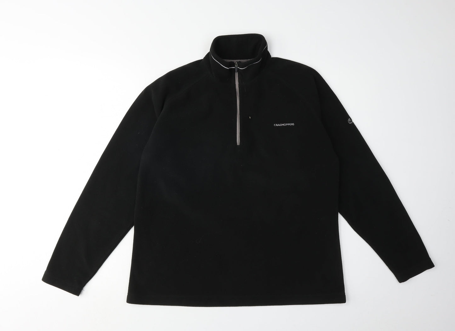 Craghoppers Women's Black Fleece Sweatshirt UK 14