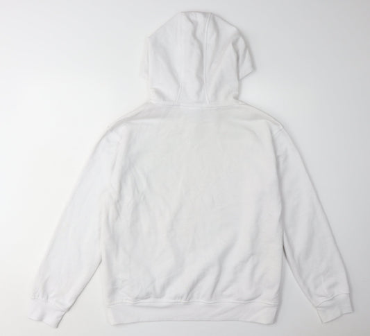 Disney Unisex Adults White Hoodie Size 10/12