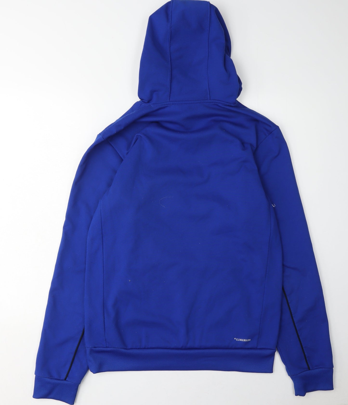 Adidas Men's Blue S Hoodie, Pullover with Logo, Gym Wear