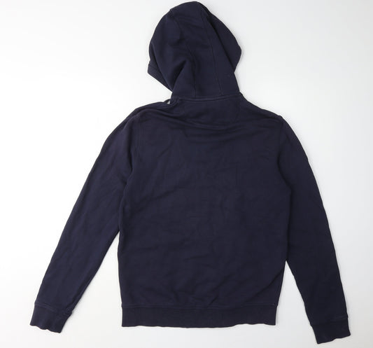 Lyle & Scott Men's Blue Full Zip Hoodie, Size L