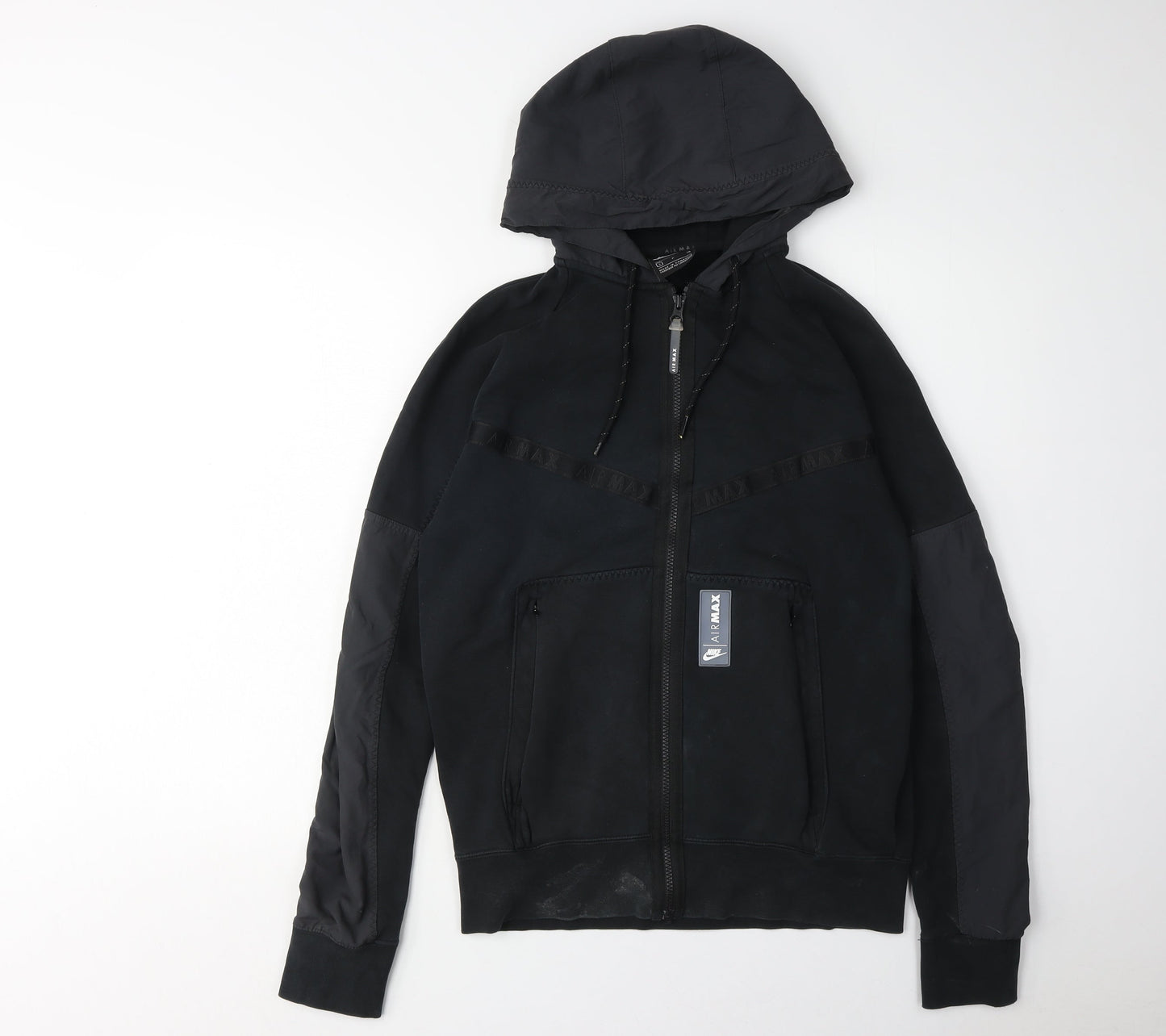 Nike Men's Black Full Zip Hoodie Size S