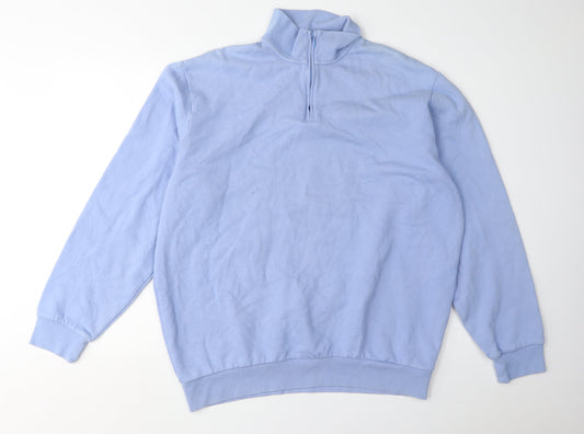 Polo Ralph Lauren Men's Blue XL 1/2 Zip Golf Sweatshirt