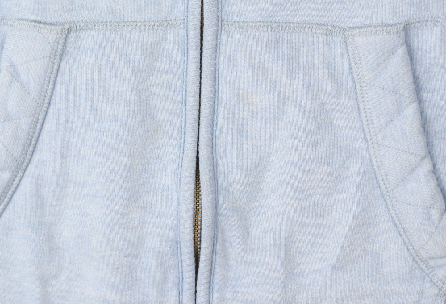 FatFace Women's Blue Full Zip Hoodie Size 8