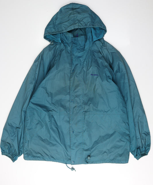 Peter Storm Men's Blue XL Rain Coat 44-46"