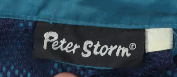 Peter Storm Men's Blue XL Rain Coat 44-46"