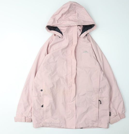 Trespass Women's Pink Rain Coat Jacket M