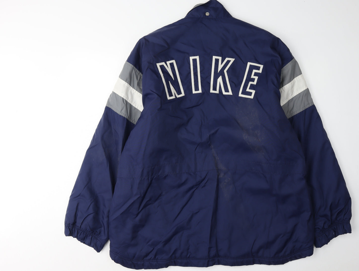 Nike Men's Blue Bomber Jacket, Size L, Sports Casual