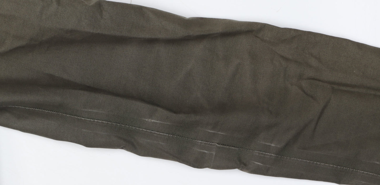 Joules Women’s Green Floral Parka Jacket Size 2XS