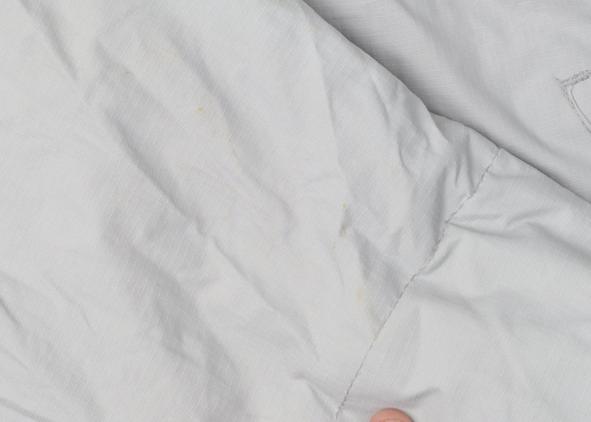 Superdry Women's Grey Hooded Zip Jacket L