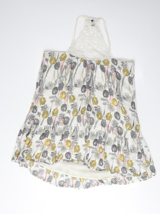 Womens UK Size XL VERO MODA Multicoloured 100% Cotton Tank