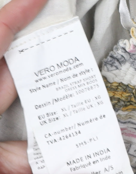 Vero Moda Women's XL Multicoloured Floral Camisole