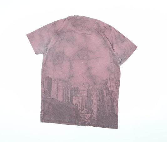 Firetrap Men's Multicoloured Graphic T-Shirt, M