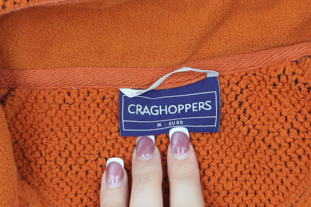Craghoppers Men's Orange Knit Pullover Sweatshirt, Size M