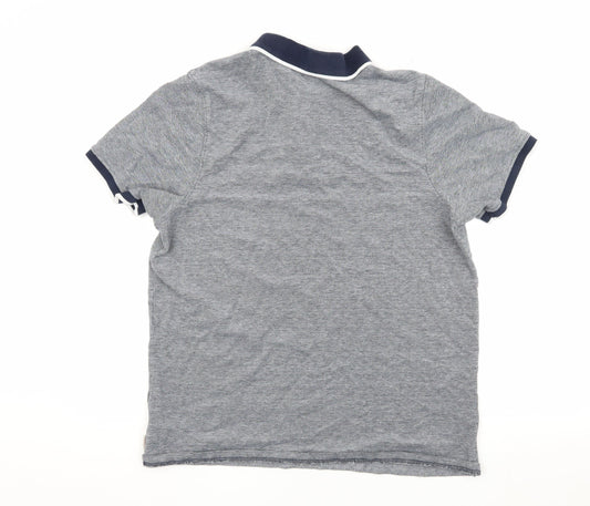SoulCal & Co Men's Grey Polo Shirt XL