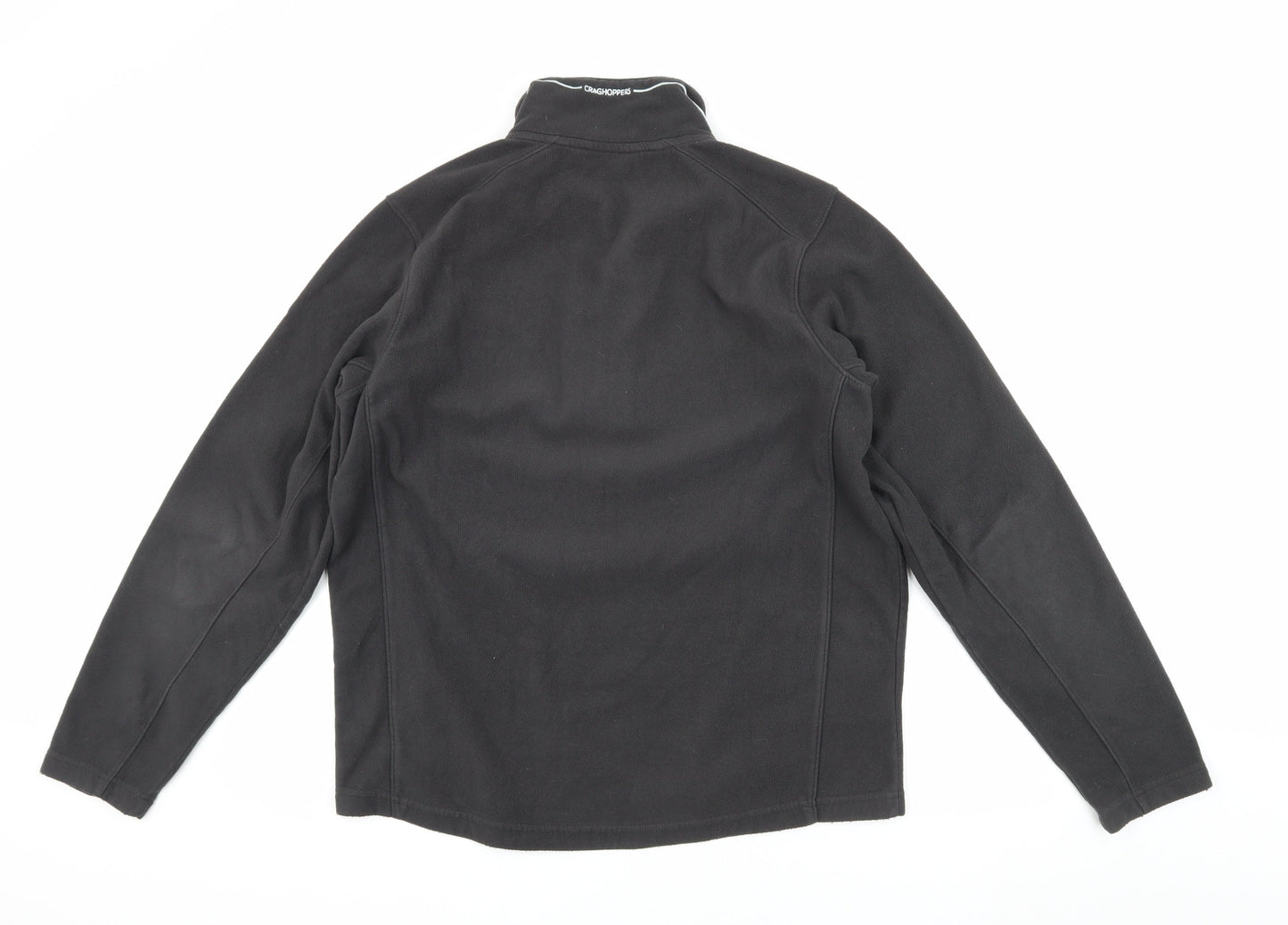 Craghoppers Men's Black Fleece 1/4 Zip Sweatshirt M