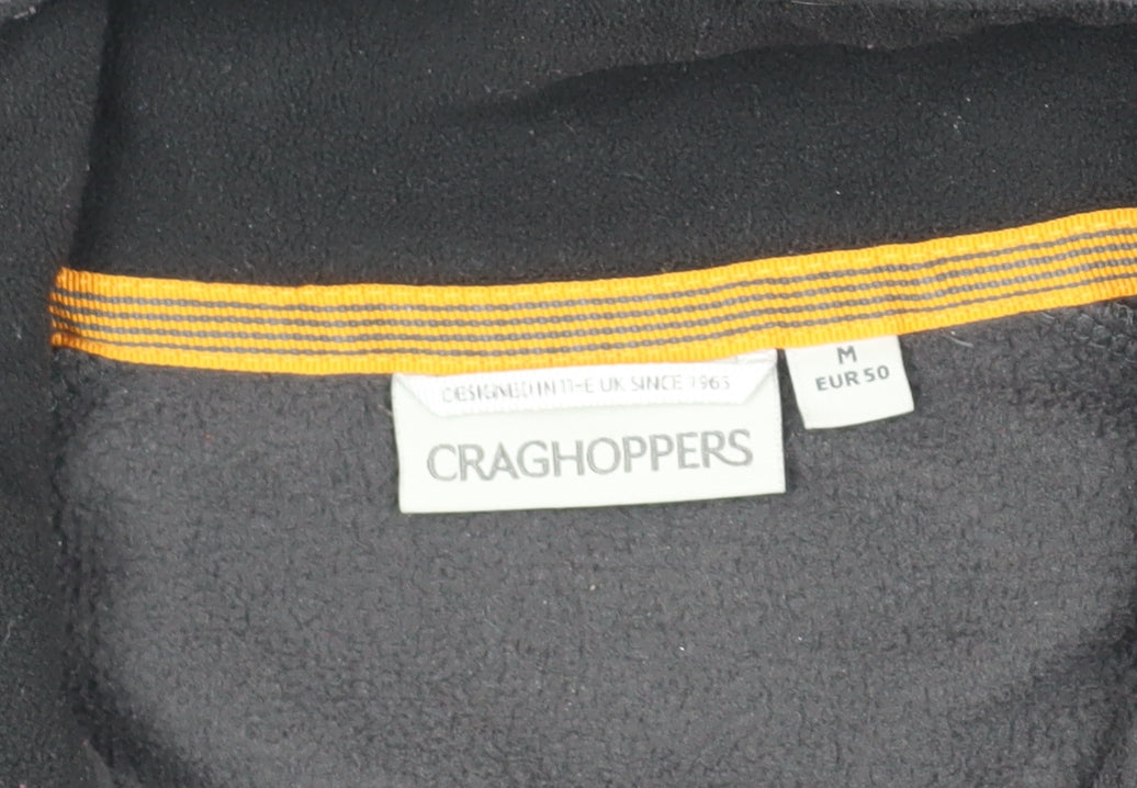Craghoppers Men's Black Fleece 1/4 Zip Sweatshirt M