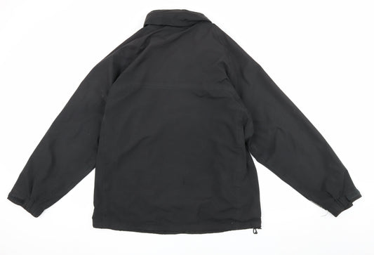 Regatta Men's Black Waterproof Rain Coat Jacket Size 42
