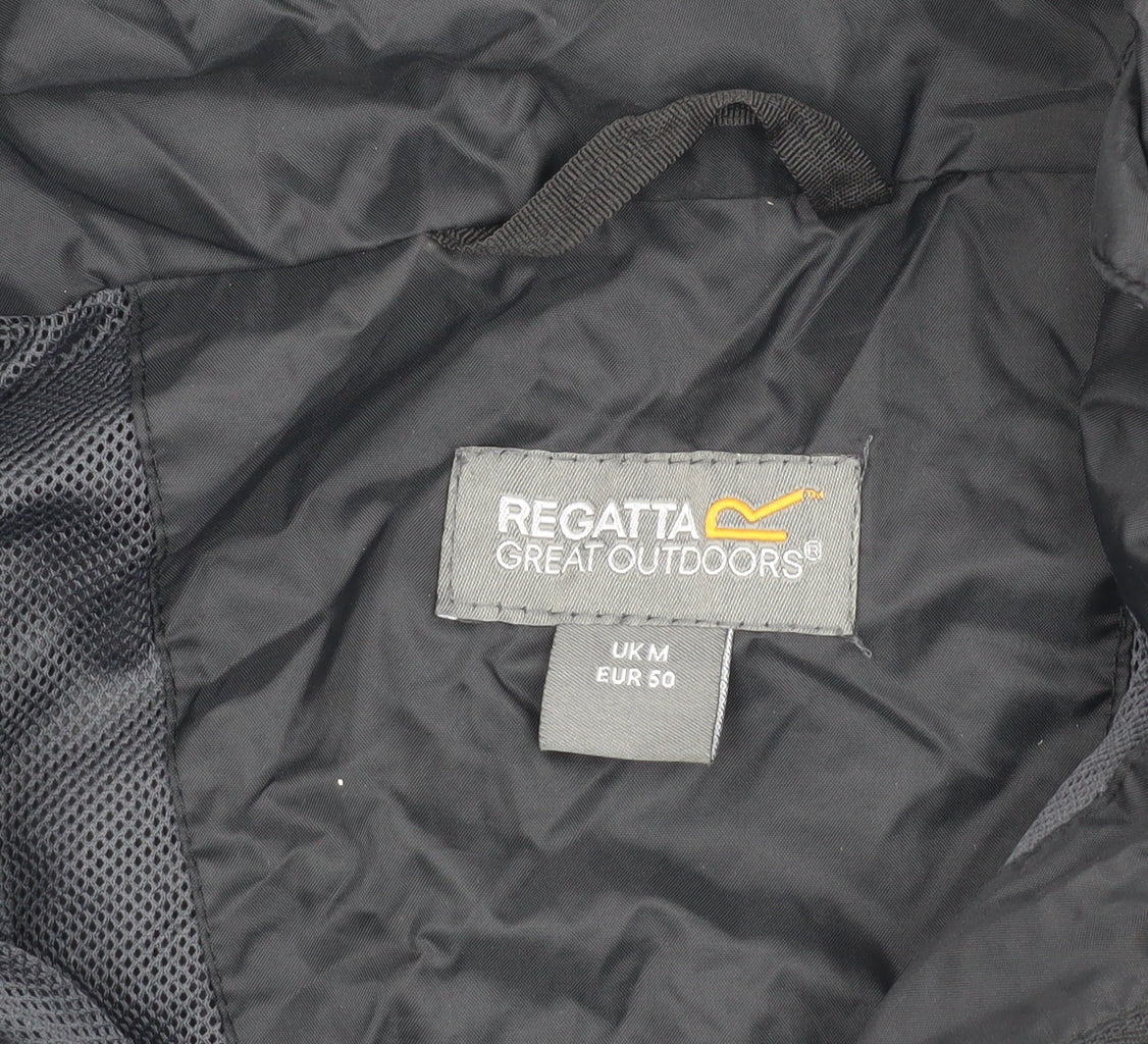Regatta Men's Black Rain Coat Jacket M