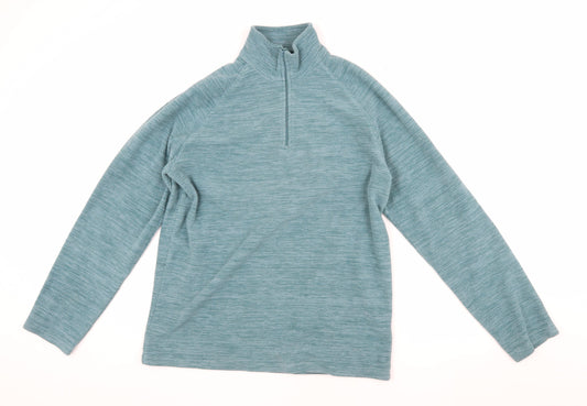 Mountain Warehouse Men's Blue 1/2 Zip Sweatshirt