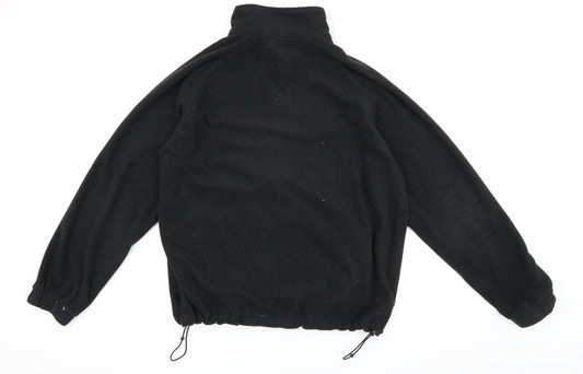 Trespass Men's Black Fleece Jacket, Size L, Winter Casual
