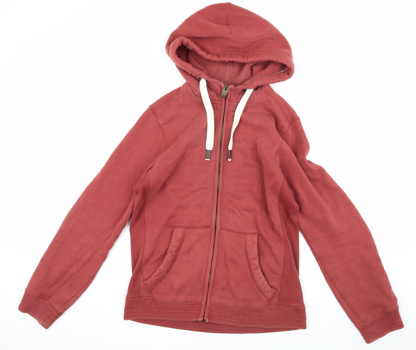 Fat Face Men's Red Hooded Jacket Size S