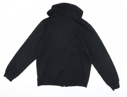 Skechers Men's Black Medium Full Zip Hooded Jacket