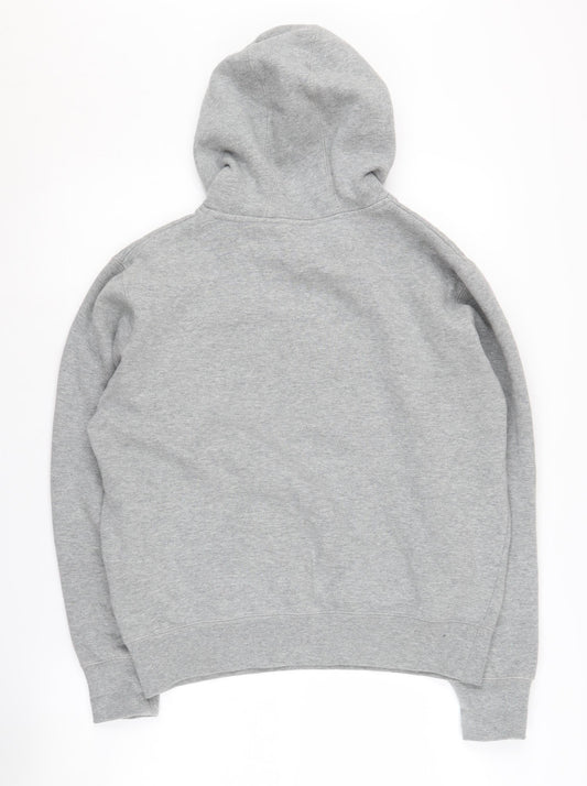 Fila Men's Grey Pullover Hoodie - Size S