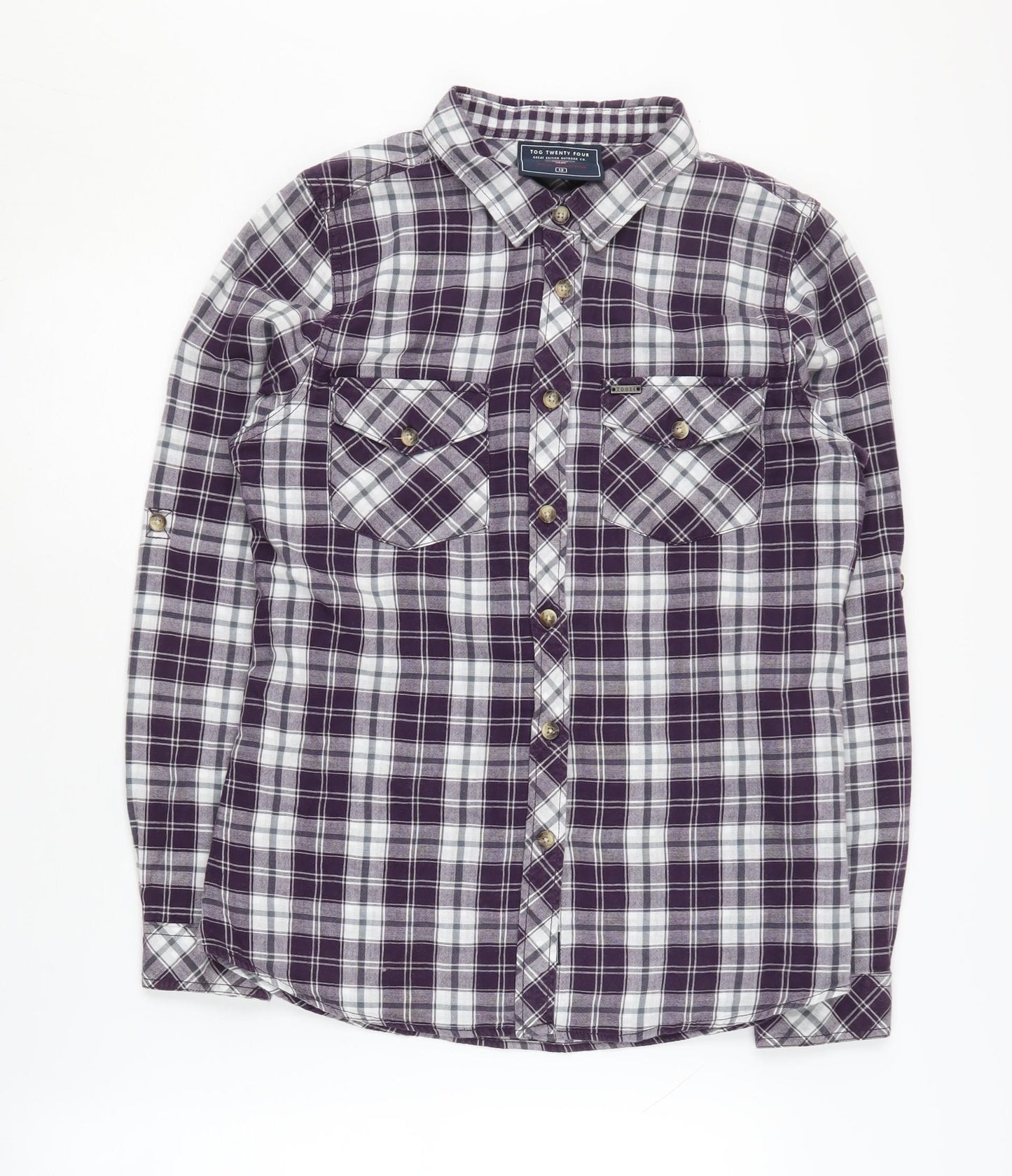 Tog Twenty Four Women's Multicoloured Plaid Shirt