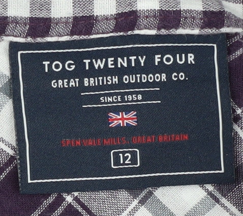 Tog Twenty Four Women's Multicoloured Plaid Shirt