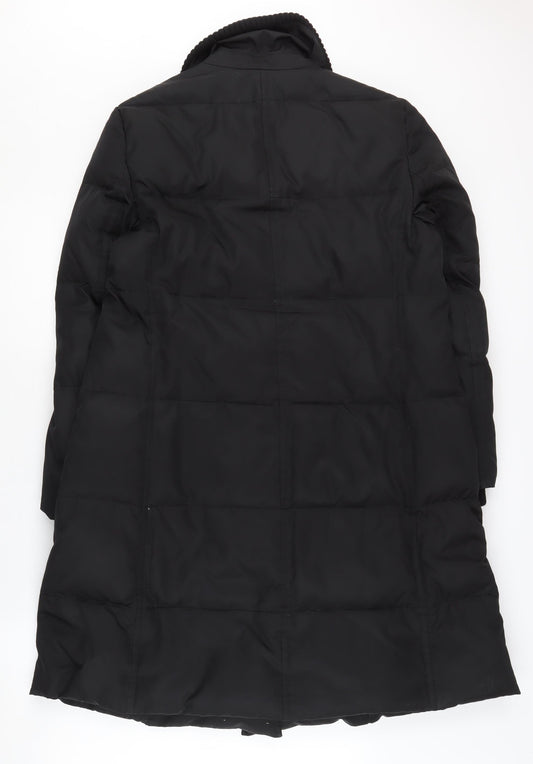 DKNY Women's Black Puffer Coat Size M, Winter, Casual