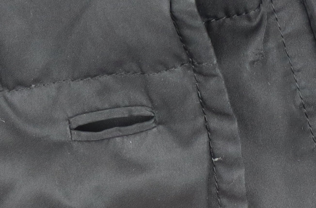 DKNY Women's Black Puffer Coat Size M, Winter, Casual