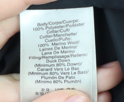 DKNY Women's Black Puffer Coat Size M, Winter, Casual