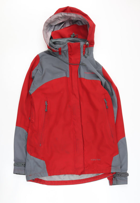 Trespass Men's Red Waterproof Parka Jacket M