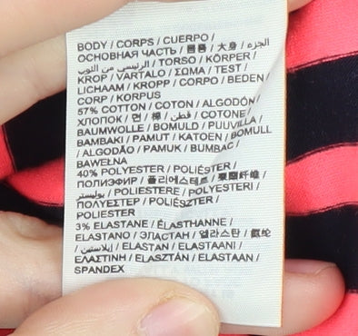 Superdry Women's Striped A-Line Skirt - Size S