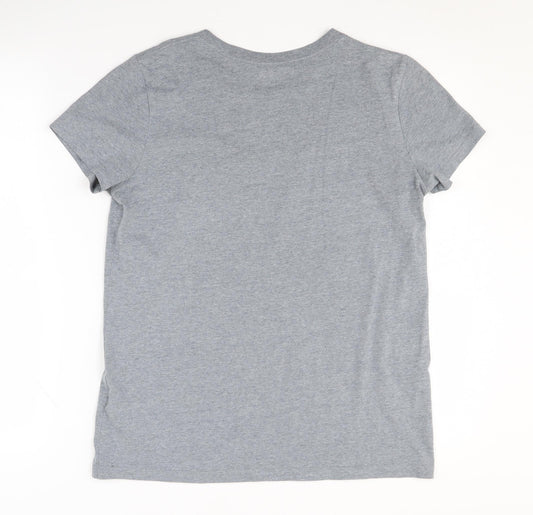 Under Armour Women's Grey S Basic T-Shirt Casual Wear
