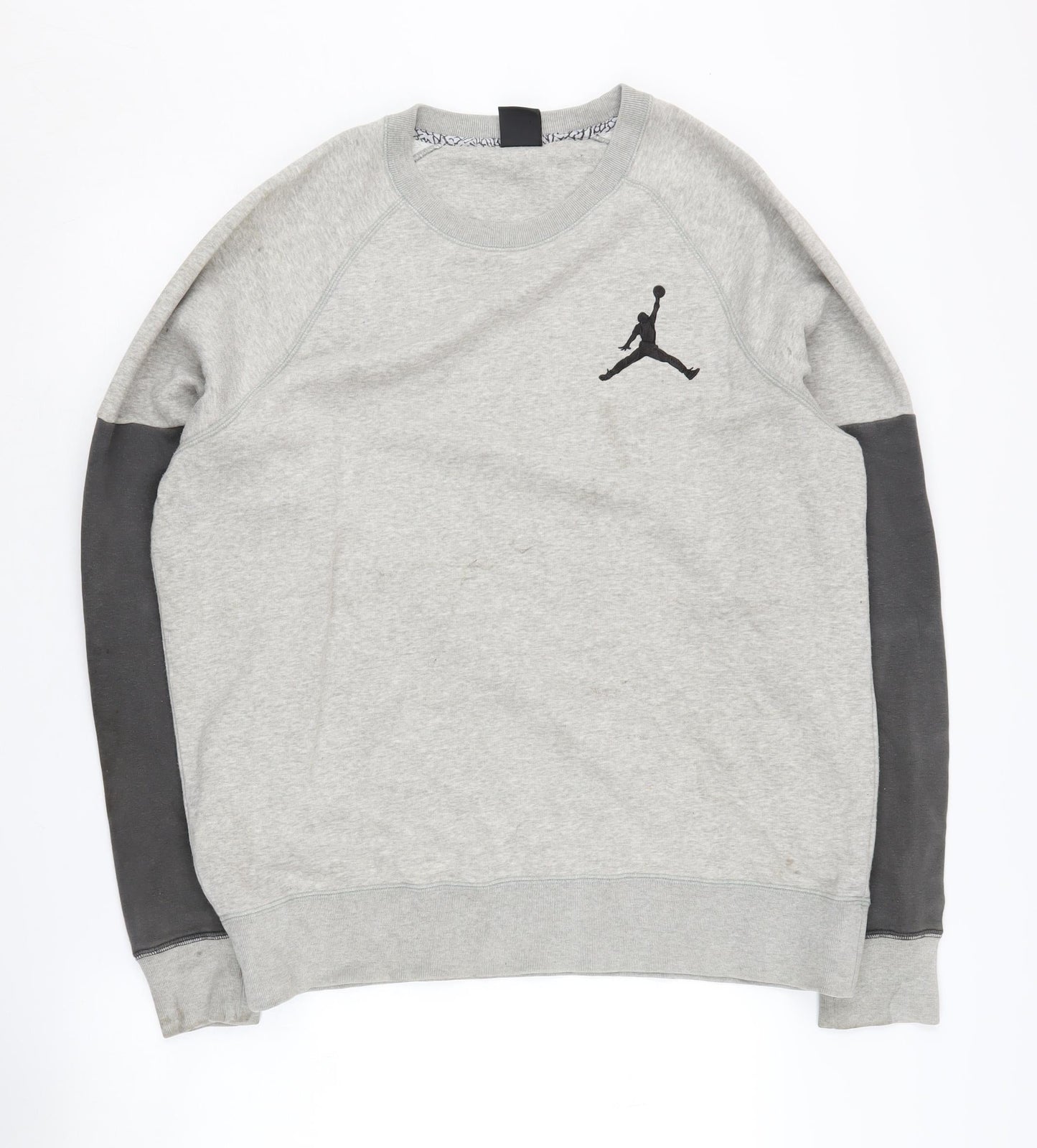 Jordan Men's Grey Pullover Sweatshirt L