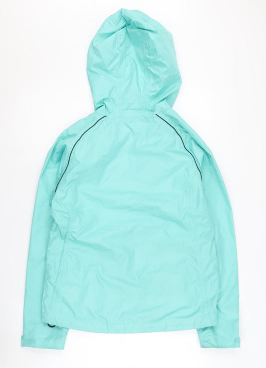 Trespass Women's Blue Waterproof Hooded Jacket S