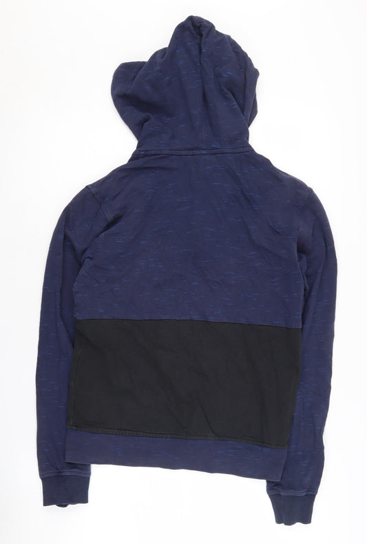 adidas Men's Blue Full Zip Hoodie XS
