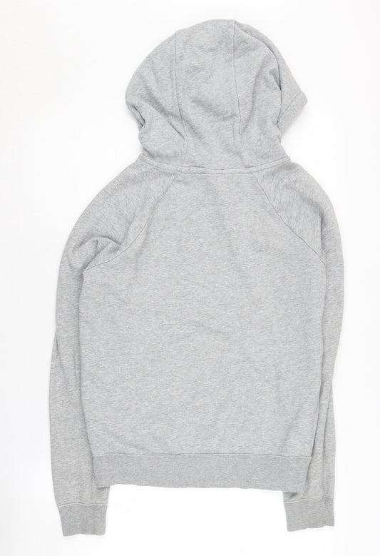 Nike Men's Grey XS Pullover Hoodie with Logo