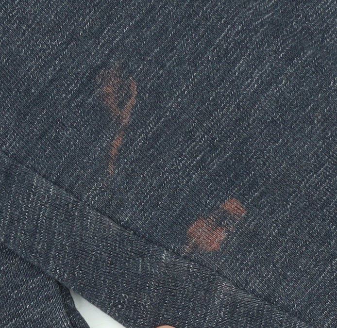 Jack & Jones Men's Blue Hoodie, Size M, Full Zip