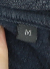 Jack & Jones Men's Blue Hoodie, Size M, Full Zip