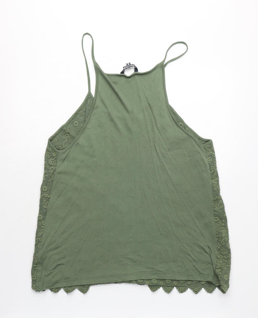 SuperDry Women's Green XS Camisole Tank Top