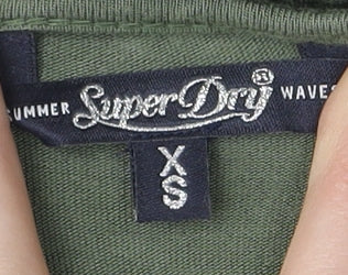 SuperDry Women's Green XS Camisole Tank Top